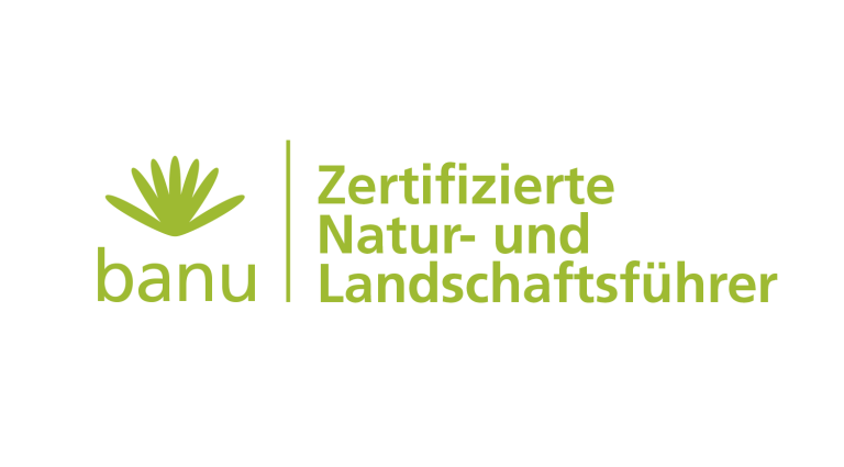 Logo BANU zertifizierte Natur und Landschaftsführer*innen